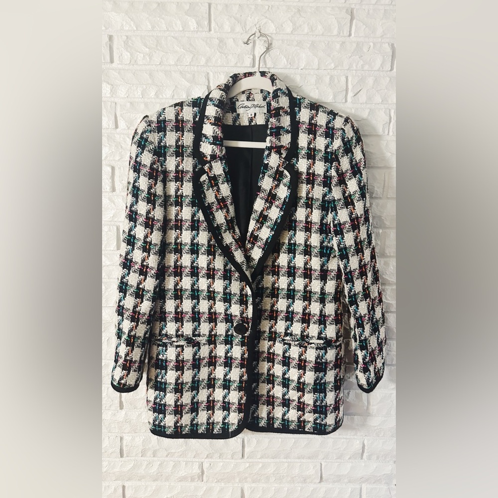 Vintage Anthony Michael Multicolor Tweed Blazer